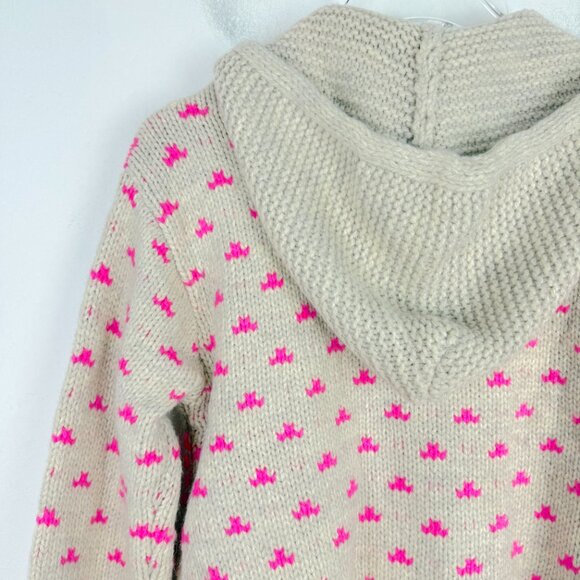 NWT American Eagle Elk Zip Up Hoodie Sweater Cropped Cardigan Size XS NEW - Picture 12 of 14